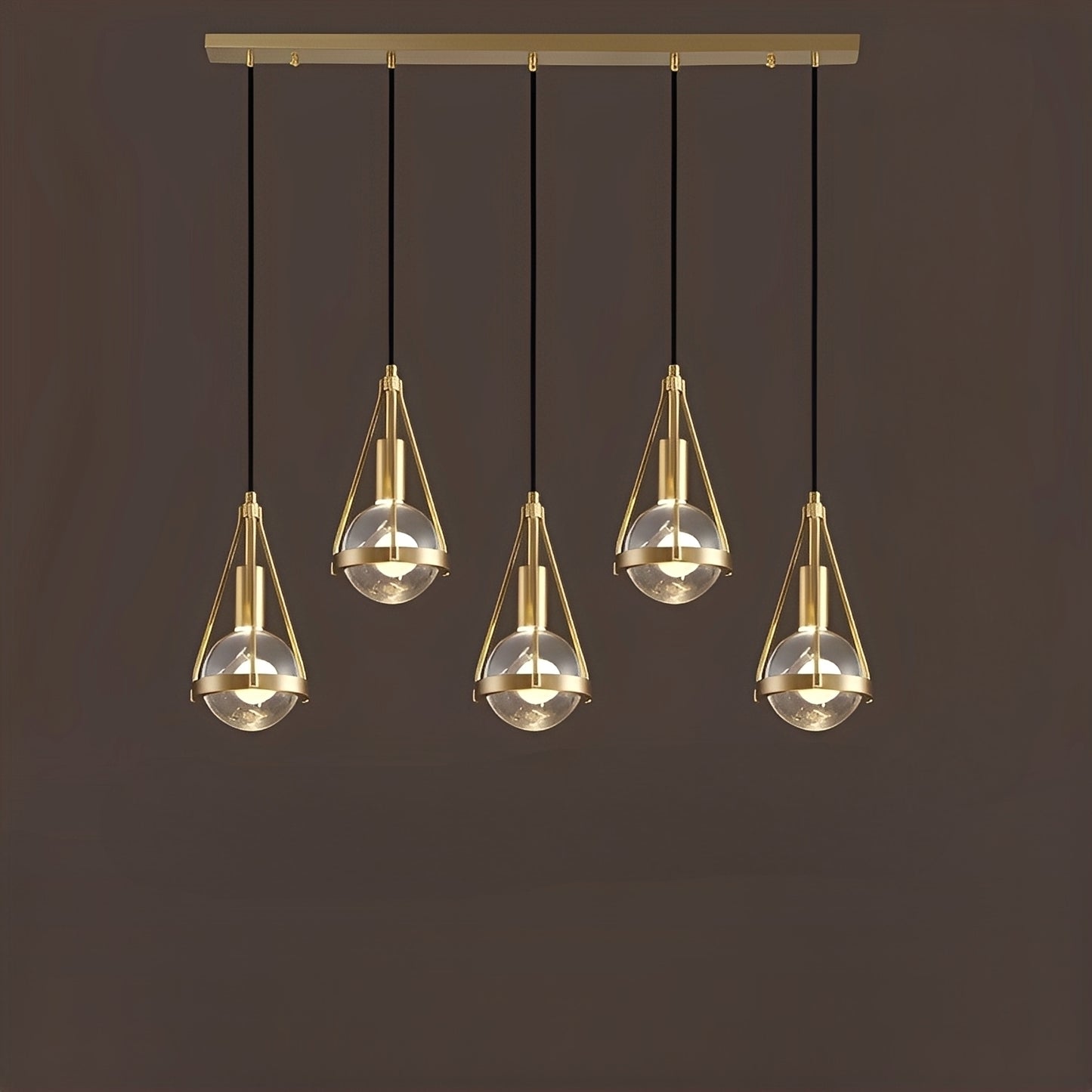 Dean – Kupfer Kristall Kronleuchter