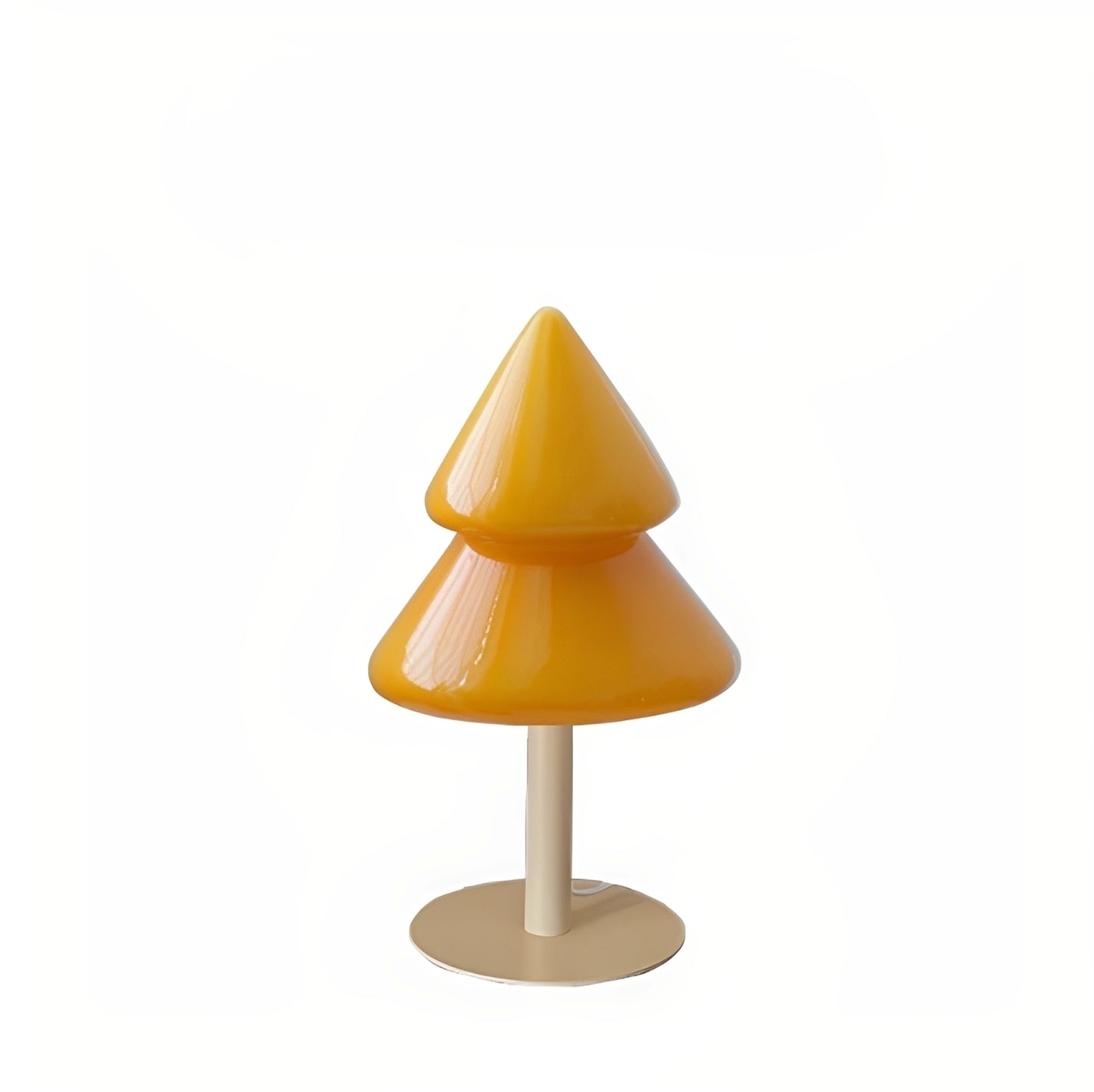 Noelle – Bunter Weihnachtsbaum Tischlampe