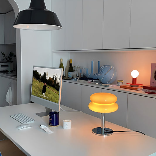 Elodie – Nordische Glas-Tischlampe