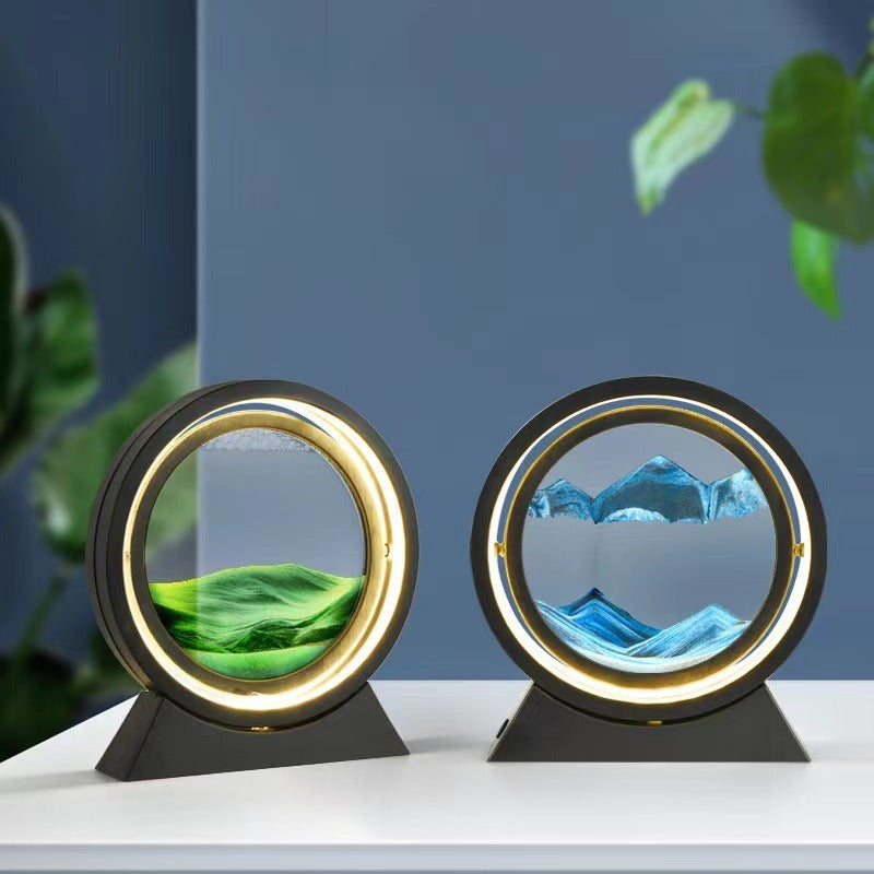 Elsa – Moderne Sanduhr-Lampe