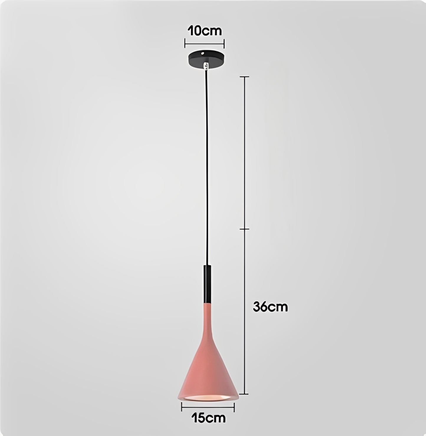 Arashi – Moderne Aluminium-Horn-Hängelampe