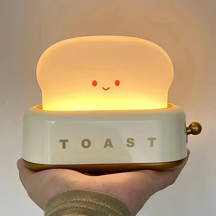 Tosta – Tragbare Tischlampe im Toaster-Design mit Akku & Dimmerfunktion