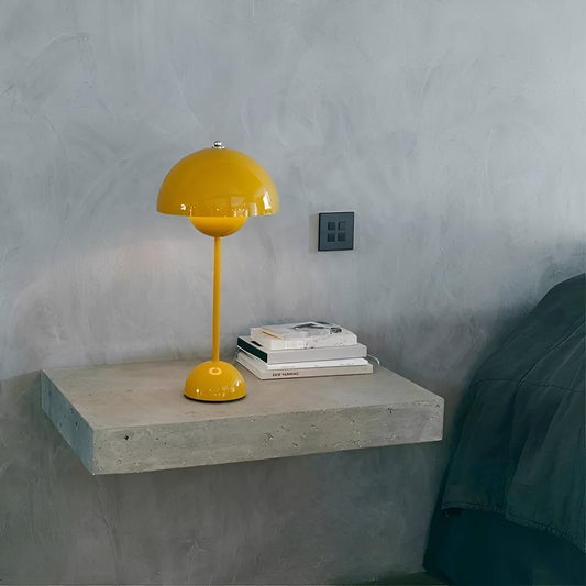 Mona – Aufladbare Pilz-Tischlampe