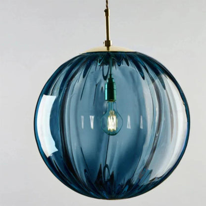 Glaskunst-Kugel-Kronleuchter