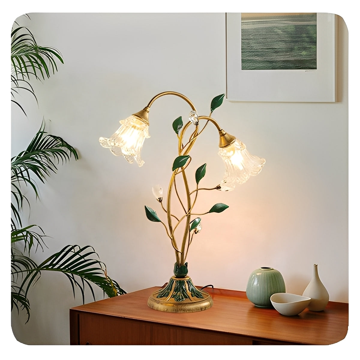 Hanami – Französische Tischlampe