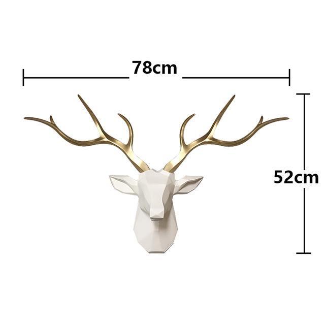 3D Löwenkopf-Wandhaken im modernen Safari-Stil