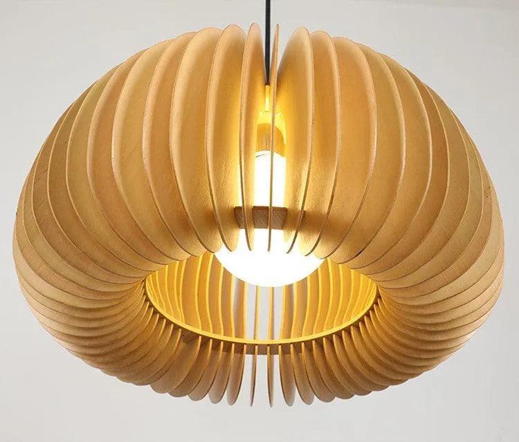Itsuki – Japanischer Holz-Kronleuchter im Zen-Stil