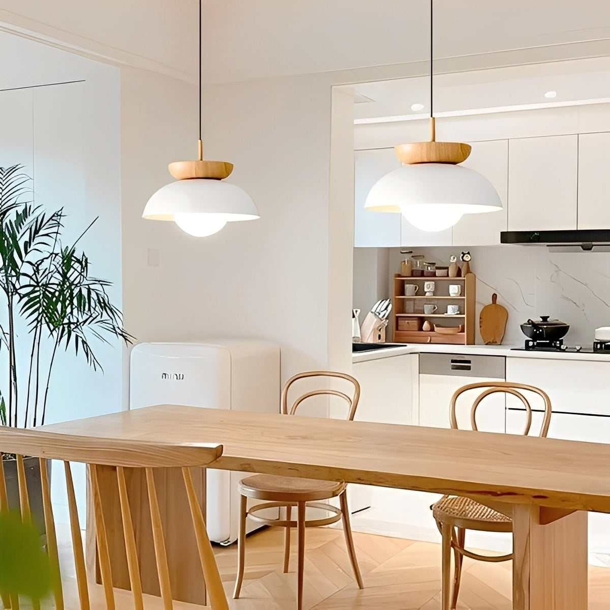 Haru – Moderne Deckenleuchte aus Eisen