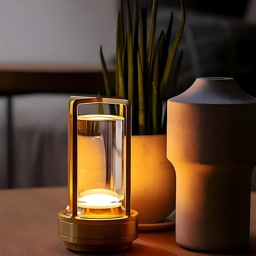 Kabellose Touch-Tischleuchte für eine stilvolle Atmosphäre