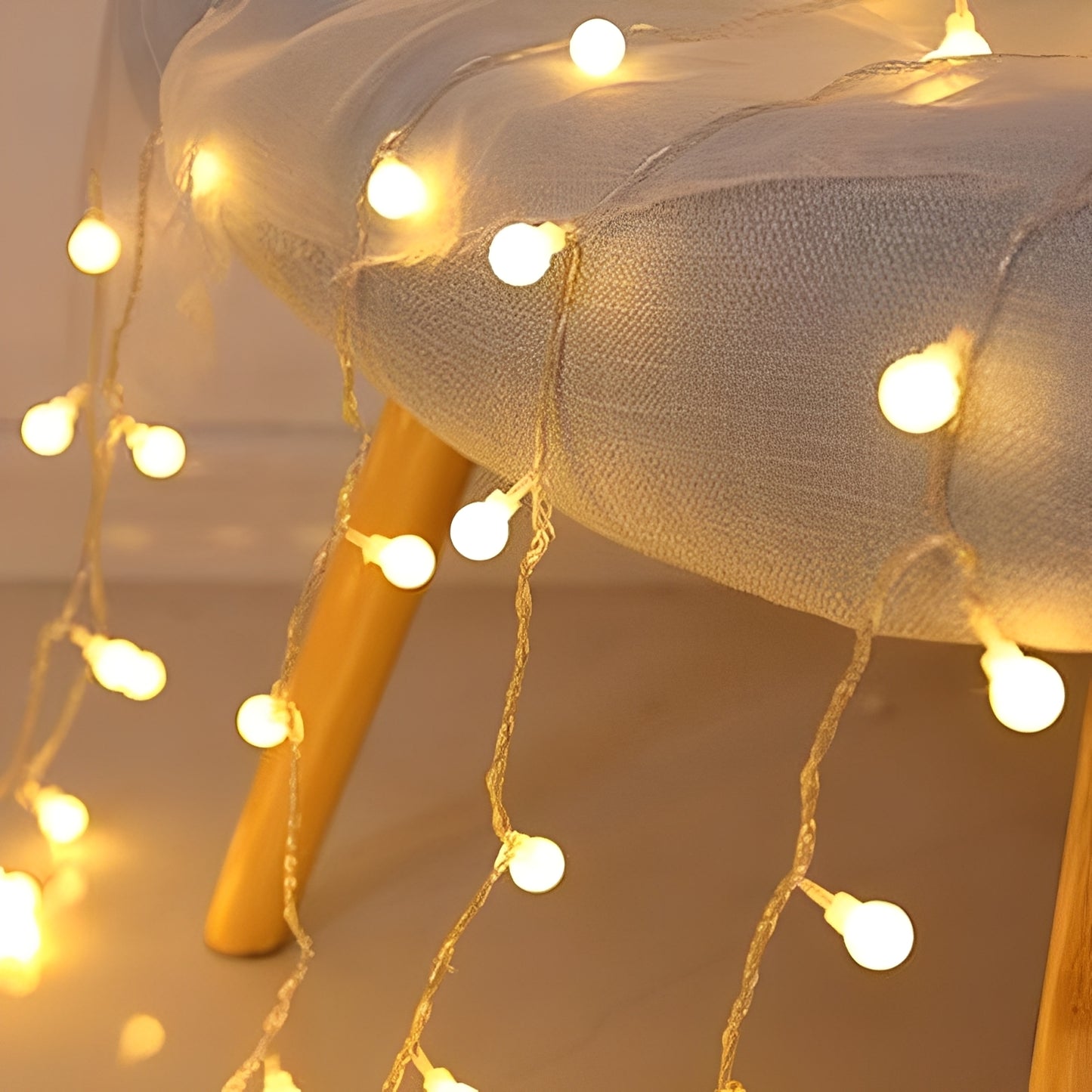Zahara – LED-Lichterkette mit warmweißem Licht