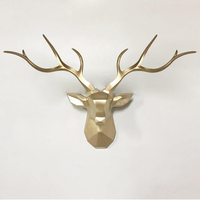3D Löwenkopf-Wandhaken im modernen Safari-Stil