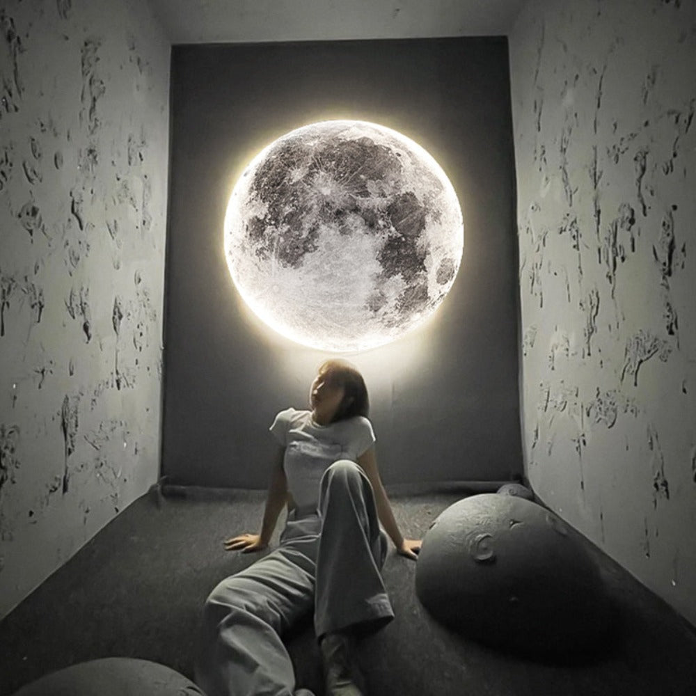 Moderne Mondlicht-Wandlampe