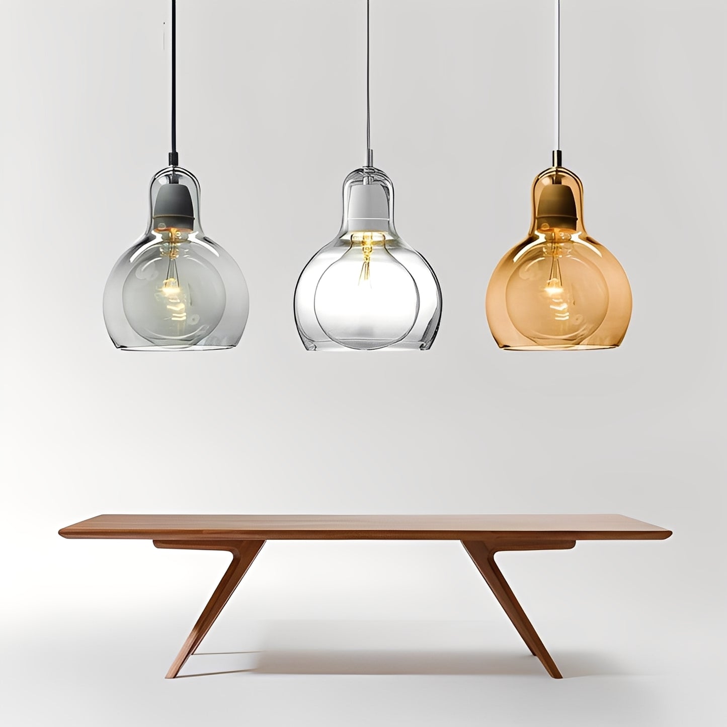 Elvira – Moderne Glas Pendelleuchte