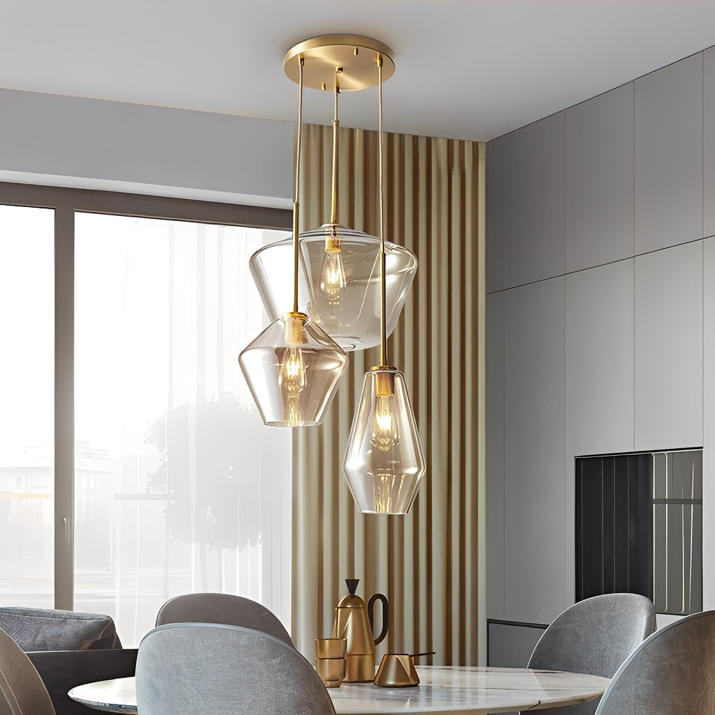 Sirius – Nordic Modern Minimalist Glas Pendelleuchte