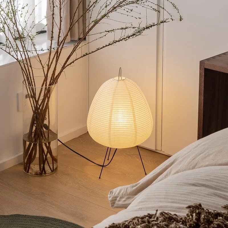 Lian – Tischlampe aus Xuan-Papier