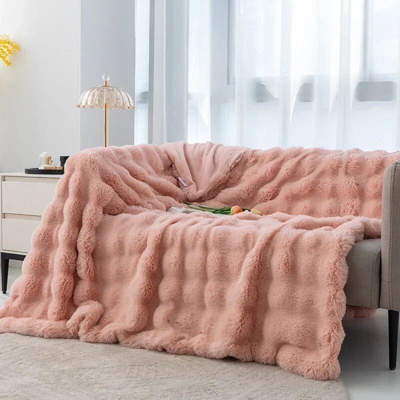 Nobi – Flauschige Bubble-Decke aus Flanell