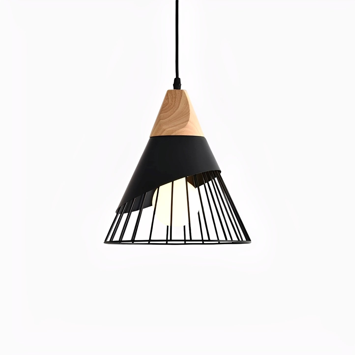 Elsa – Nordic Holz Deckenleuchte