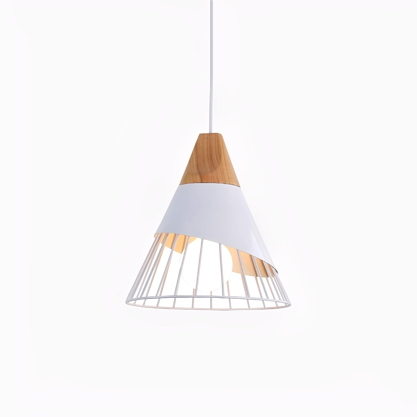 Elsa – Nordic Holz Deckenleuchte