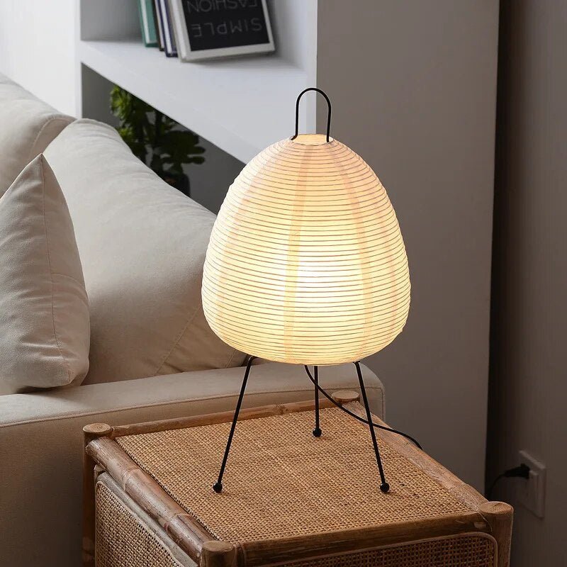 Lian – Tischlampe aus Xuan-Papier